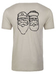 Bearded Brothers T-Shirt (Beige)
