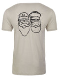 Bearded Brothers T-Shirt (Beige)